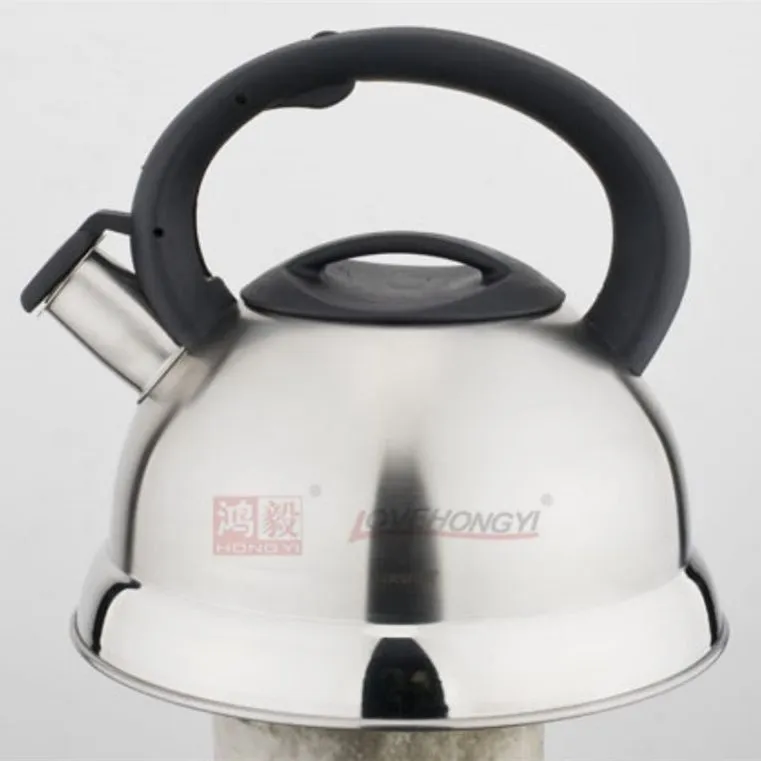 Brushed Metal Kettle